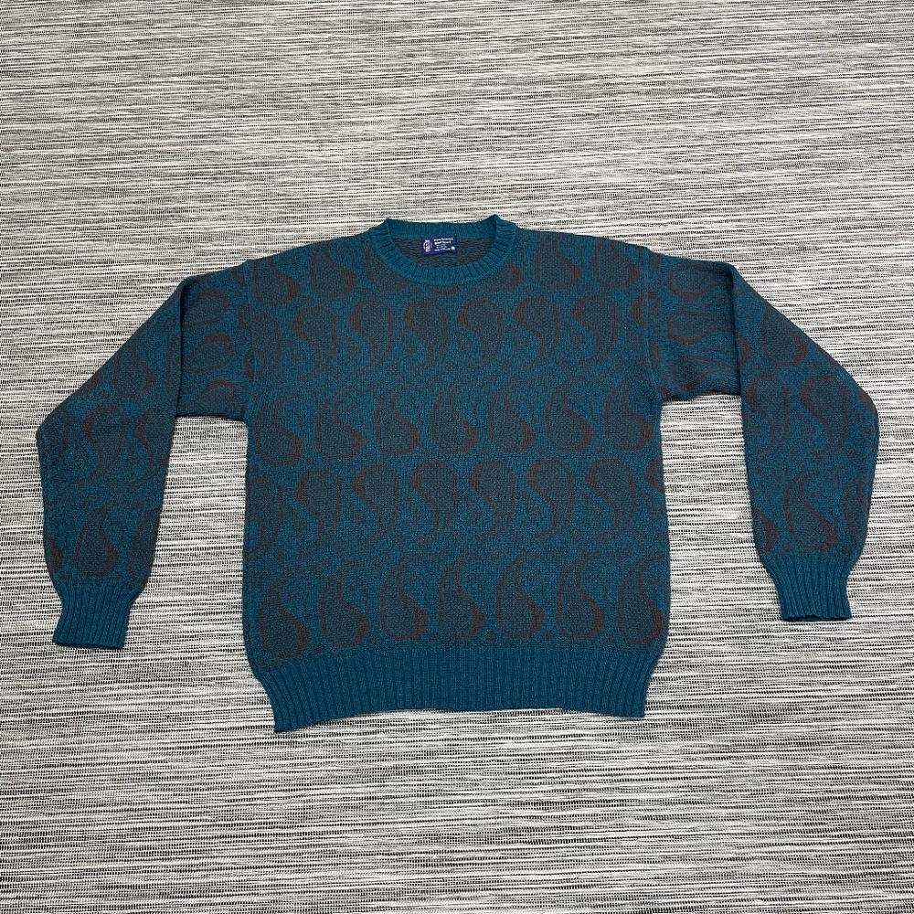 Kenneth Gordon Avon Scottish Shetland Paisley Knit